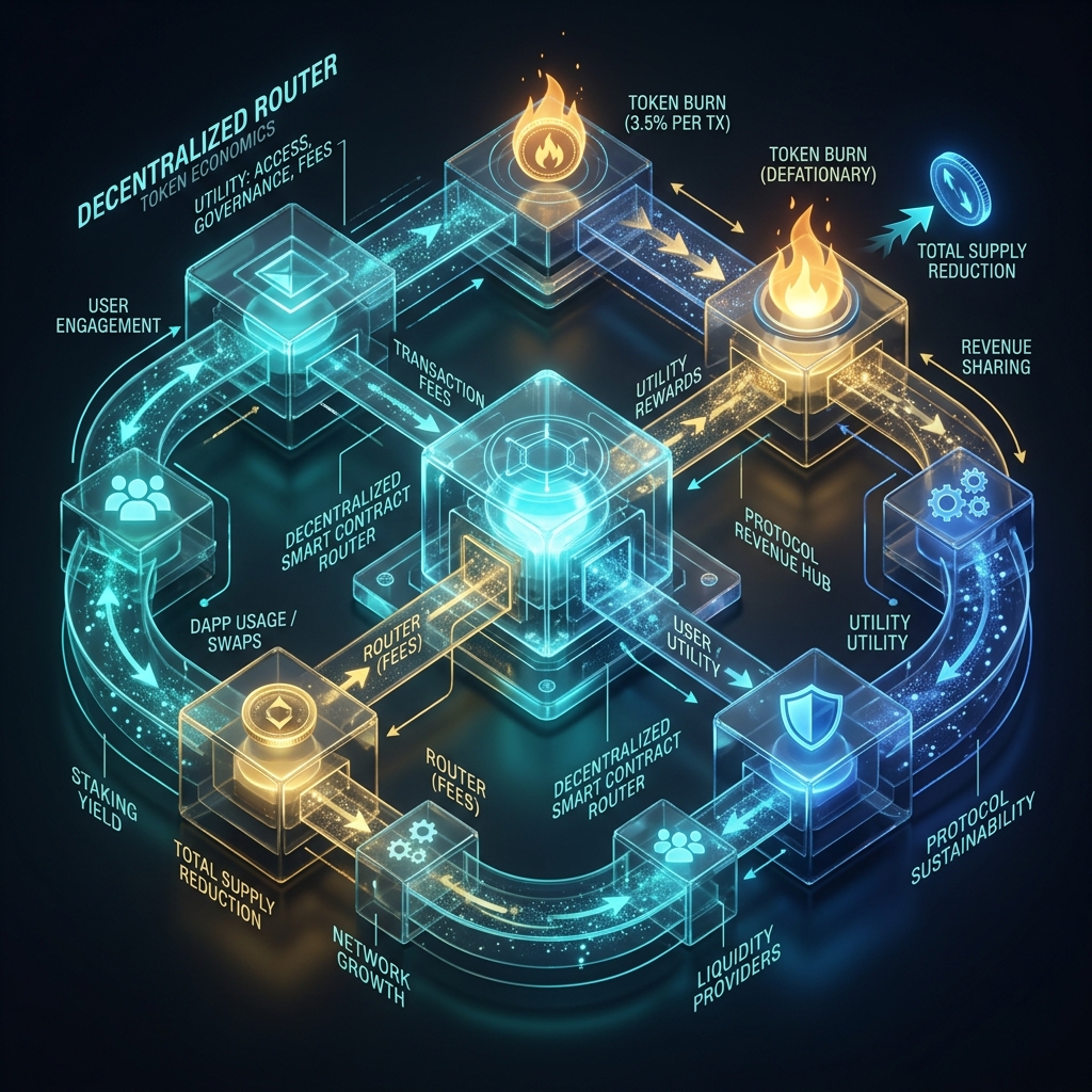 SDTX Tokenomics Flywheel